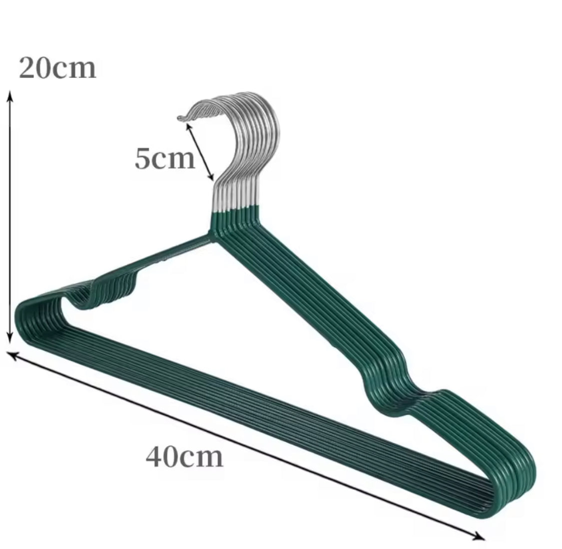 10pcs Non Slip Metal Clothes Hanger, Durable Wardrobe Storage Organizer Hanger, Durable Traceless Clothing Storage Hanger 10pcs Non Slip Metal Clothes Hanger, Durable Wardrobe Storage Organizer Hanger, Durable Traceless Clothing Storage Hanger